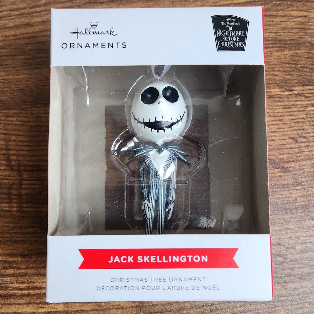 Hallmark Disney Jack Skellington Nightmare Before Christmas Ornament NIB